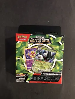 meowscarada ex deluxe Pokemon Trading Card Game battle deck - Image 1
