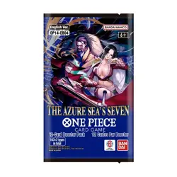 Azure Sea’s Seven OP14 Booster Pack 1 Pack English Sealed Trading Card Game - Image 1