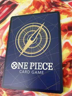 One Piece Card Game Monkey.D.Luffy 1st Anniversary Promo Card Near Mint - Image 2