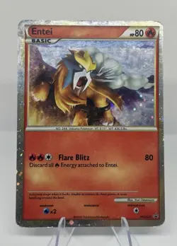 Pokemon TCG HGSS Promos Entei Card #HGSS20 - Image 1