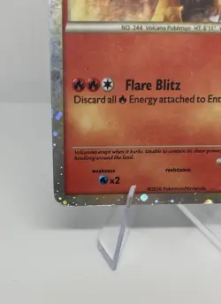 Pokemon TCG HGSS Promos Entei Card #HGSS20 - Image 2