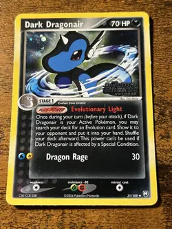 Dark Dragonair 31/109 Team Rocket Returns Ex Stamp Reverse Holo Pokemon Card - Image 1