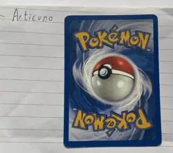 Pokemon TCG Articuno Fossil Holo Rare Card 2/62 - Image 2