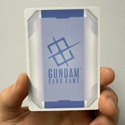 GUNDAM TCG CARD GAME PSYCHO GUNDAM GD02-001 LR HOLO FOIL ENG DUAL IMPACT IN HAND - Image 4