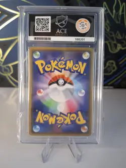 Ace Graded 9 Reshiram & Charizard GX 007/095 Pokemon Card SM10 2019. Sleeved. - Image 2