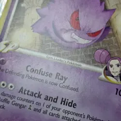 Gengar GL LV. 65 Rising Rivals Uncommon Pokemon TCG Card 40/111 LP - Image 3