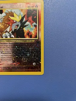 Entei 34 Promo Reverse Holo Pokemon Card - Lightly Played - Image 4