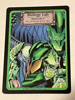 1998 Jim Lee's C-23 Collectible Card Game Biology Lab #157 0c3 - Image 1