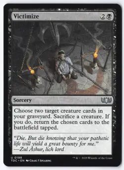 Victimize U Commander: Tarkir: Dragonstorm 198 NM - Image 1