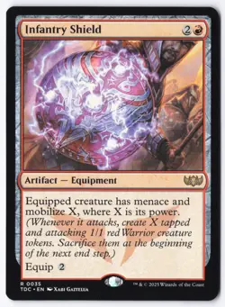 Infantry Shield R Commander: Tarkir: Dragonstorm 35 NM - Image 1