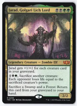 Jarad, Golgari Lich Lord M Commander: Tarkir: Dragonstorm 293 NM - Image 1