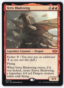 Verix Bladewing M Commander: Tarkir: Dragonstorm 243 NM - Image 1