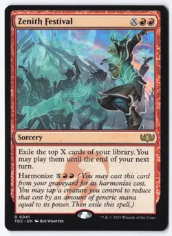 Zenith Festival R Commander: Tarkir: Dragonstorm 41 NM - Image 1