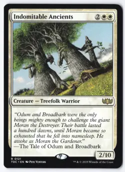 Indomitable Ancients R Commander: Tarkir: Dragonstorm 121 NM - Image 1