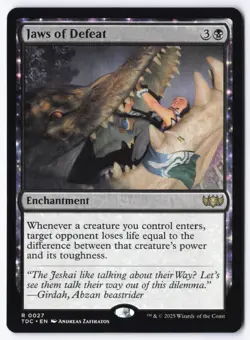 Jaws of Defeat R Commander: Tarkir: Dragonstorm 27 NM - Image 1