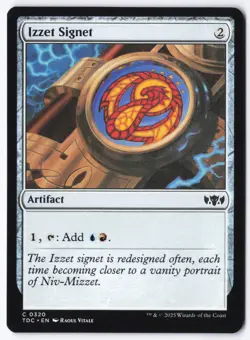 Izzet Signet C Commander: Tarkir: Dragonstorm 320 NM - Image 1