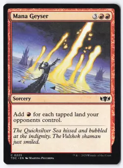Mana Geyser C Commander: Tarkir: Dragonstorm 223 NM - Image 1
