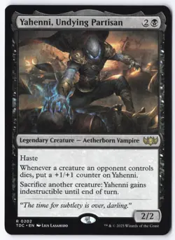 Yahenni, Undying Partisan R Commander: Tarkir: Dragonstorm 202 NM - Image 1