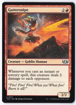 Guttersnipe U Commander: Tarkir: Dragonstorm 217 NM - Image 1