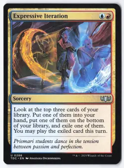 Expressive Iteration U Commander: Tarkir: Dragonstorm 288 NM - Image 1