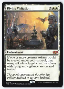 Divine Visitation M Commander: Tarkir: Dragonstorm 113 NM - Image 1