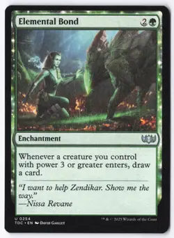 Elemental Bond U Commander: Tarkir: Dragonstorm 254 NM - Image 1