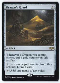 Dragon's Hoard R Commander: Tarkir: Dragonstorm 317 NM - Image 1