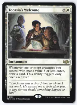 Tocasia's Welcome R Commander: Tarkir: Dragonstorm 135 NM - Image 1