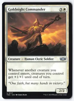 Goldnight Commander U Commander: Tarkir: Dragonstorm 117 NM - Image 1