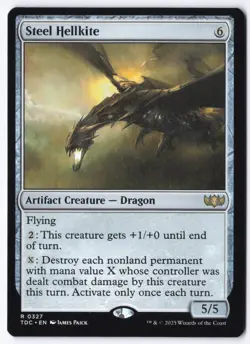 Steel Hellkite R Commander: Tarkir: Dragonstorm 327 NM - Image 1