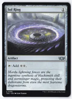Sol Ring U Commander: Tarkir: Dragonstorm 106 NM - Image 1