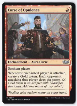 Curse of Opulence U Commander: Tarkir: Dragonstorm 209 NM - Image 1
