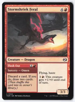 Stormshriek Feral C Tarkir: Dragonstorm 124 NM - Image 1