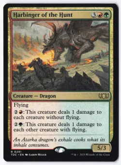 Harbinger of the Hunt R Commander: Tarkir: Dragonstorm 291 NM - Image 1