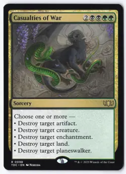 Casualties of War R Commander: Tarkir: Dragonstorm 98 NM - Image 1