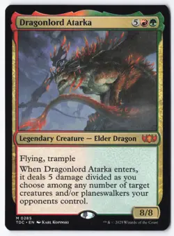 Dragonlord Atarka M Commander: Tarkir: Dragonstorm 285 NM - Image 1