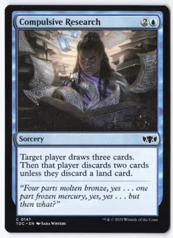 Compulsive Research C Commander: Tarkir: Dragonstorm 147 NM - Image 1