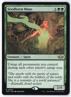 Seedborn Muse R Commander: Tarkir: Dragonstorm 268 NM - Image 1