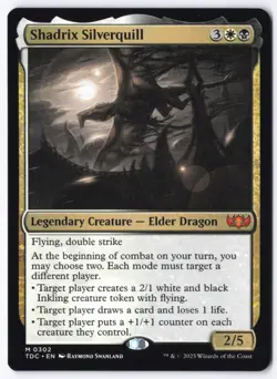 Shadrix Silverquill M Commander: Tarkir: Dragonstorm 302 NM - Image 1