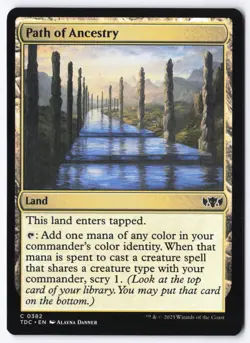 Path of Ancestry C Commander: Tarkir: Dragonstorm 382 NM - Image 1