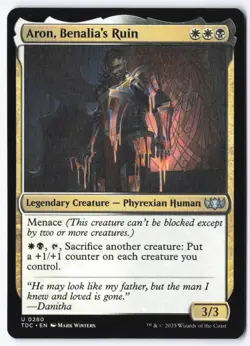 Aron, Benalia's Ruin U Commander: Tarkir: Dragonstorm 280 NM - Image 1