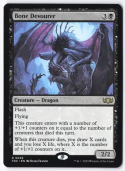 Bone Devourer R Commander: Tarkir: Dragonstorm 26 NM - Image 1