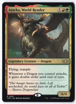 Atarka, World Render R Commander: Tarkir: Dragonstorm 281 NM - Image 1