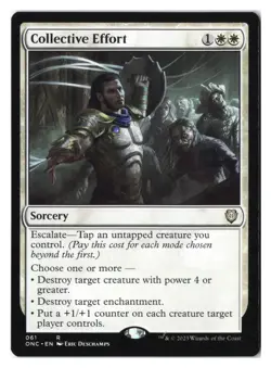 Collective Effort R Commander: Phyrexia: All Will Be One 61 NM - Image 1