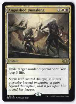 Anguished Unmaking R Commander: Tarkir: Dragonstorm 279 NM - Image 1