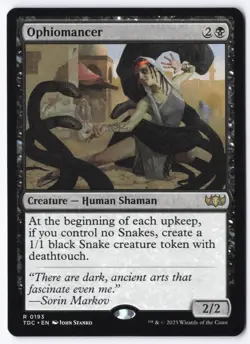 Ophiomancer R Commander: Tarkir: Dragonstorm 193 NM - Image 1