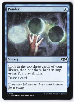 Ponder C Commander: Tarkir: Dragonstorm 159 NM - Image 1