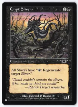 Crypt Sliver C The List Reprints 63/145 NM - Image 1