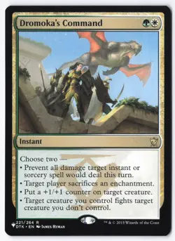 Dromoka's Command R The List Reprints 221/264 NM - Image 1