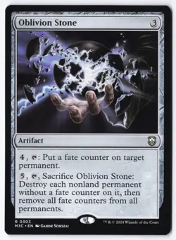 Oblivion Stone R Commander: Modern Horizons 3 303 NM - Image 1
